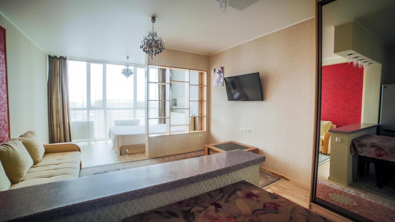 Апартаменты В Астане На Мамышулы Astana Luaran gambar