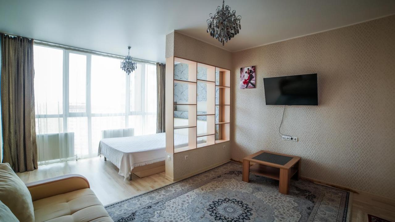 Апартаменты В Астане На Мамышулы Astana Luaran gambar